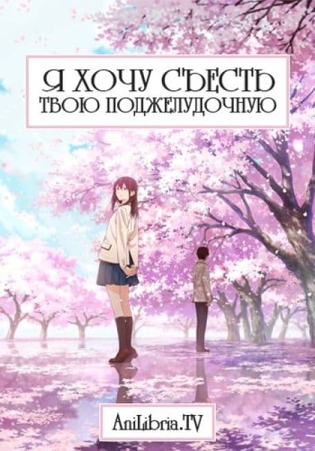 Постер аниме Я хочу съесть твою поджелудочную